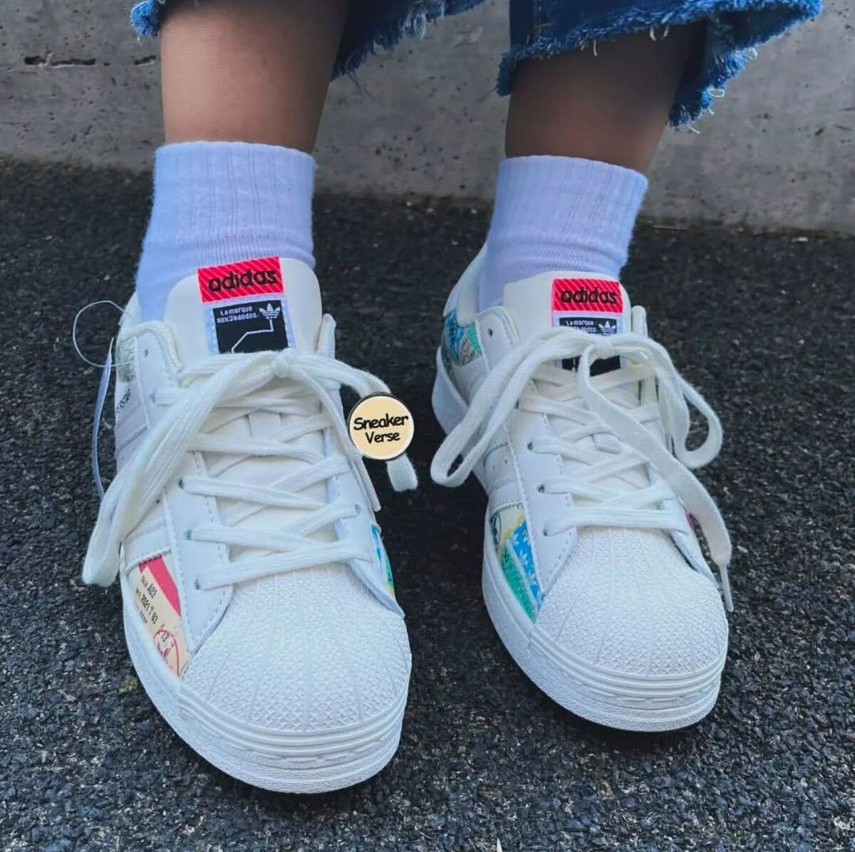 Sneakers colorés en édition limitée