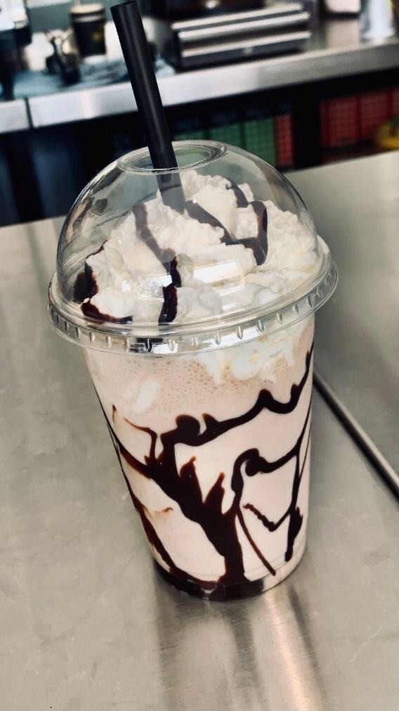 Milkshake chocolat gourmand