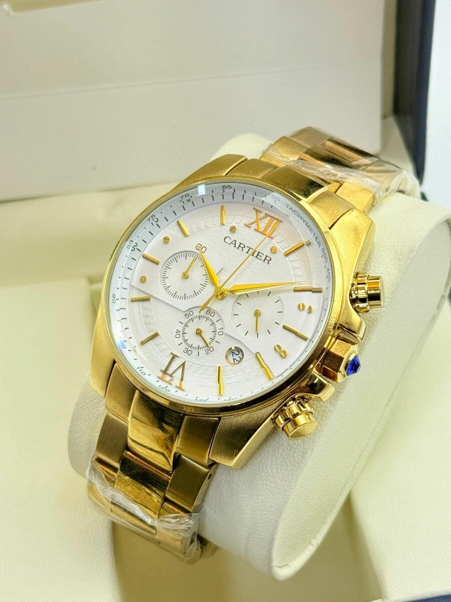Montre de luxe en or homme
