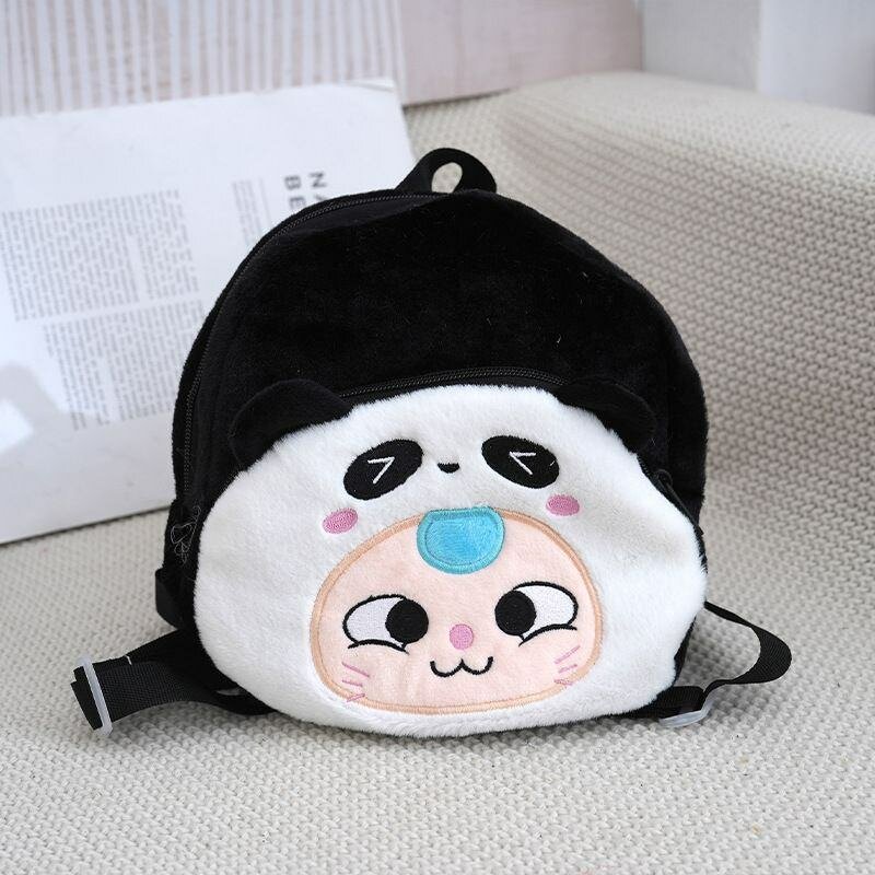 Sac à dos panda peluche enfant