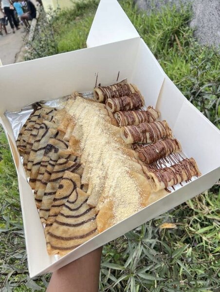 Crêpes assorties gourmandes