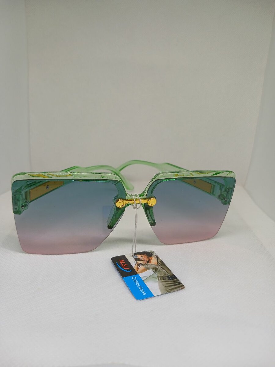 Light green sunglasses for women