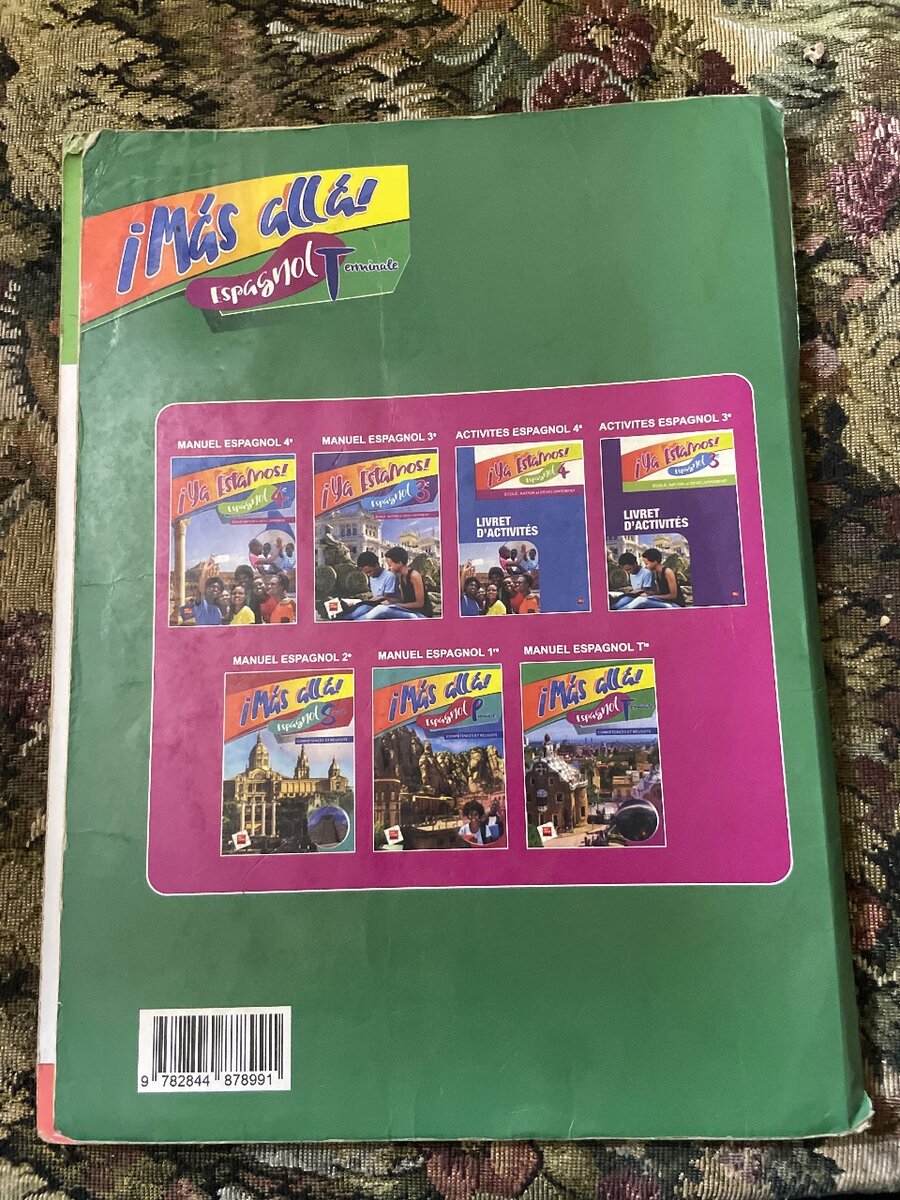 Livre ¡Más Allá! Espagnol