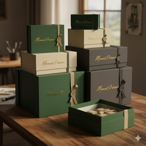 Boîtes Cadeau Éléganes Décorées