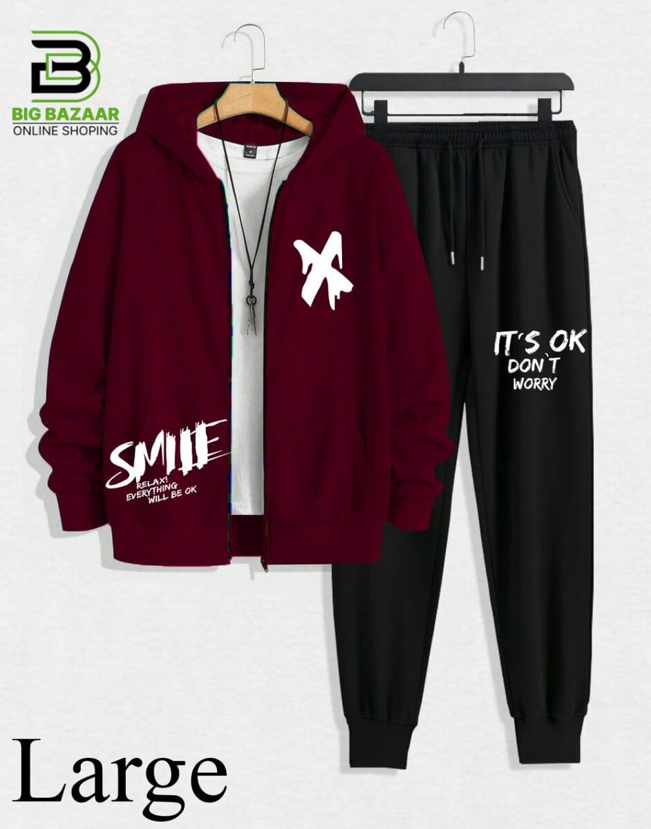 Zipper trouser &hoddie trouser 10 colours