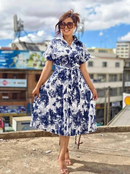 Robe d'Été Fleurie Élégante