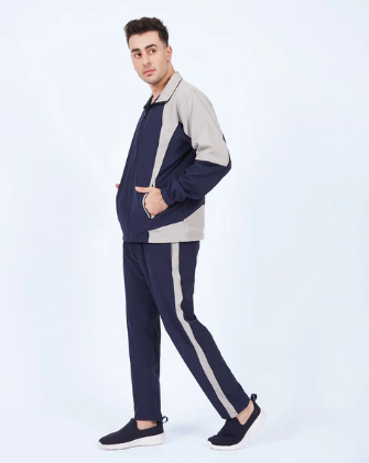 Men's Tracksuit  heather indigo Athleisure set