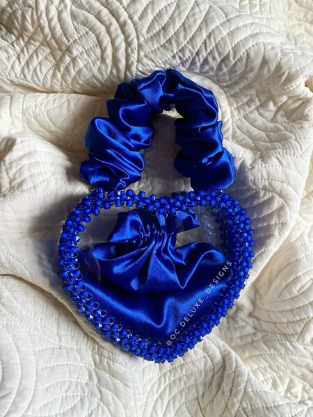 Sac à main cœur cristal