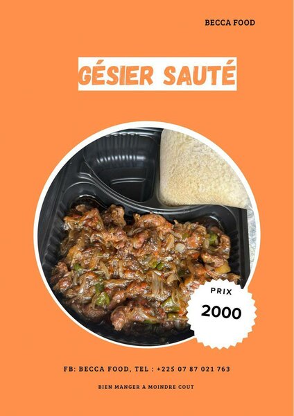 Gésier Sauté Délicieux