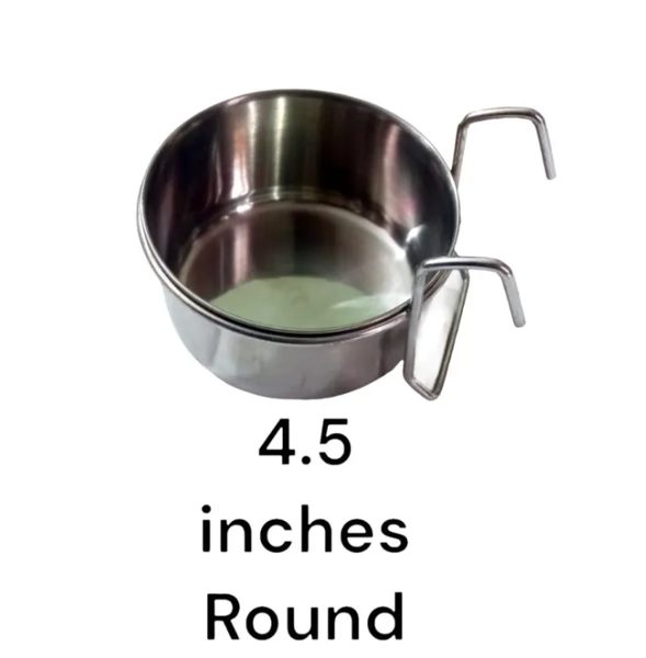 Pack of 4 Steel Pot Raw Ring Neck | Cocktail | Love Birds