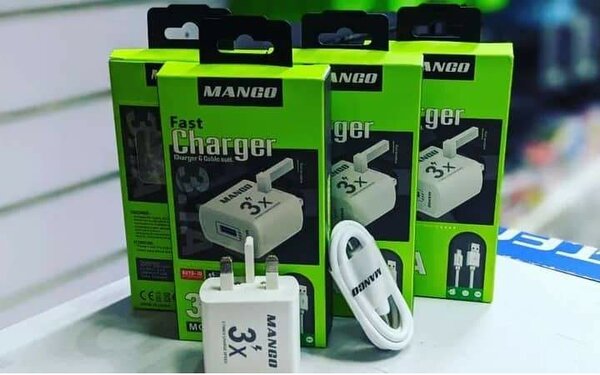Fast flat pin chargers