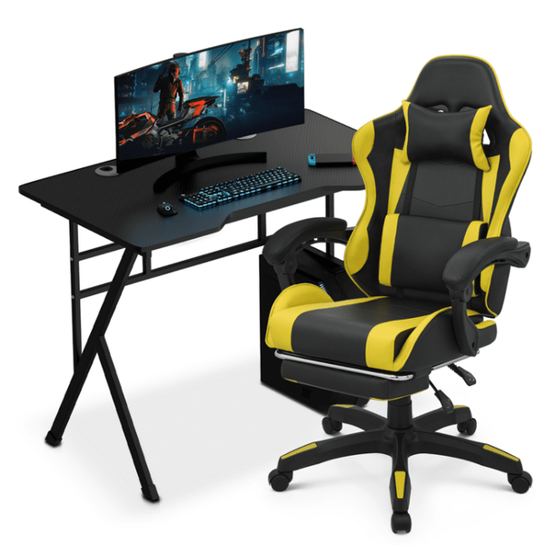 OVERDRIVE Gaming office chair and Desk combo