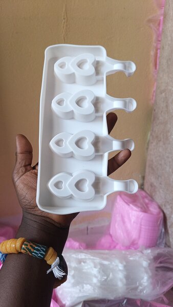 Moule à glace cœur