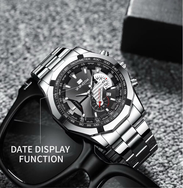 Montre Homme Chronographe 46.5mm