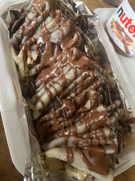 20 Crêpes au Nutella et Oreos