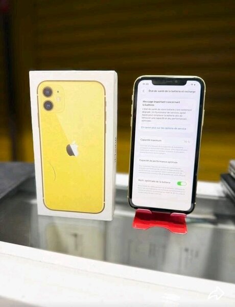 iPhone 11 Jaune 64 Go