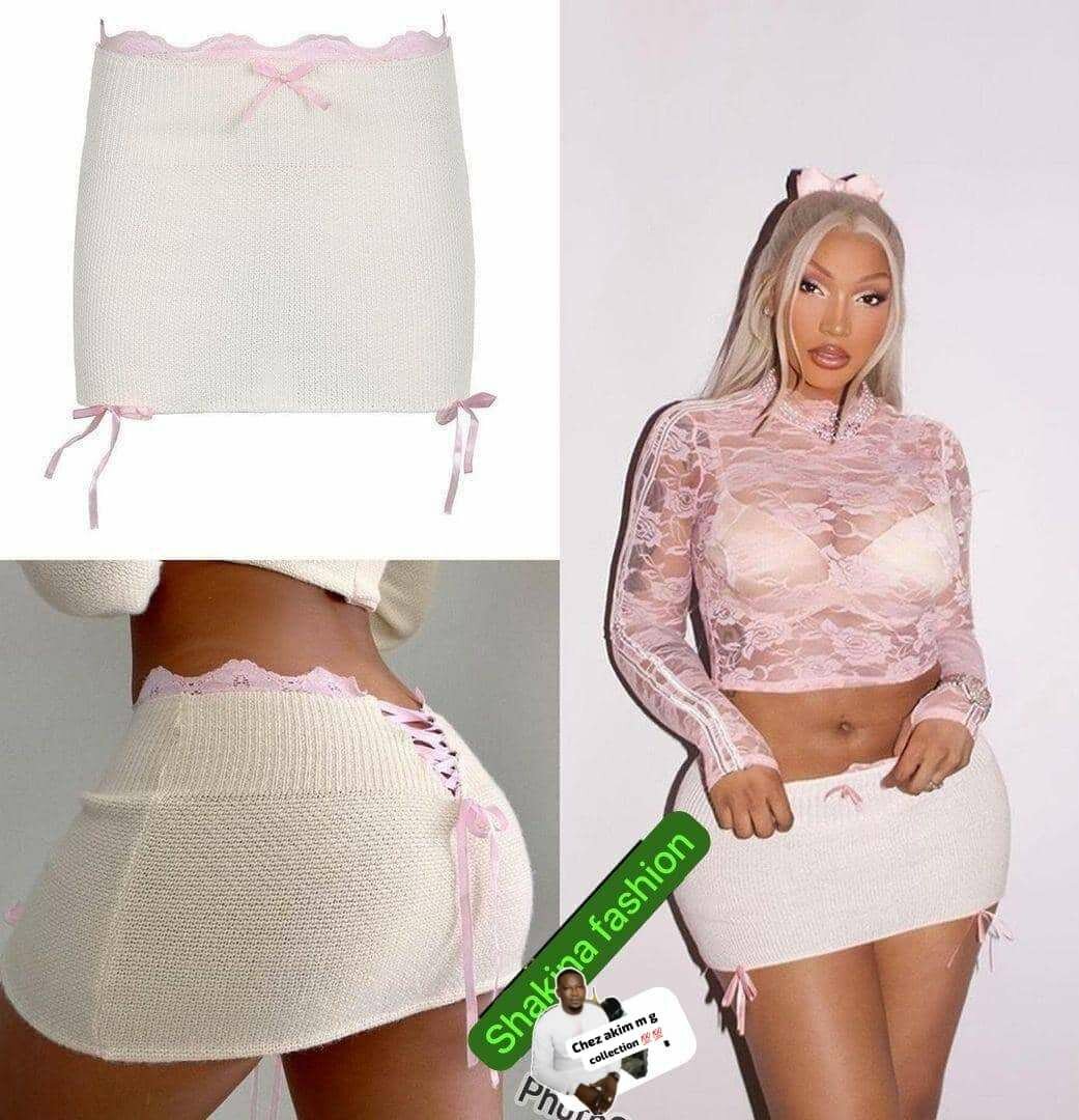 Jupe en maille élégante