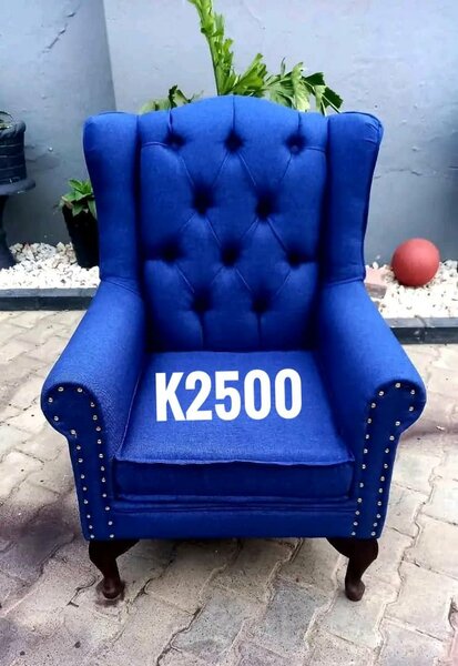 Beautiful and soft blue chair