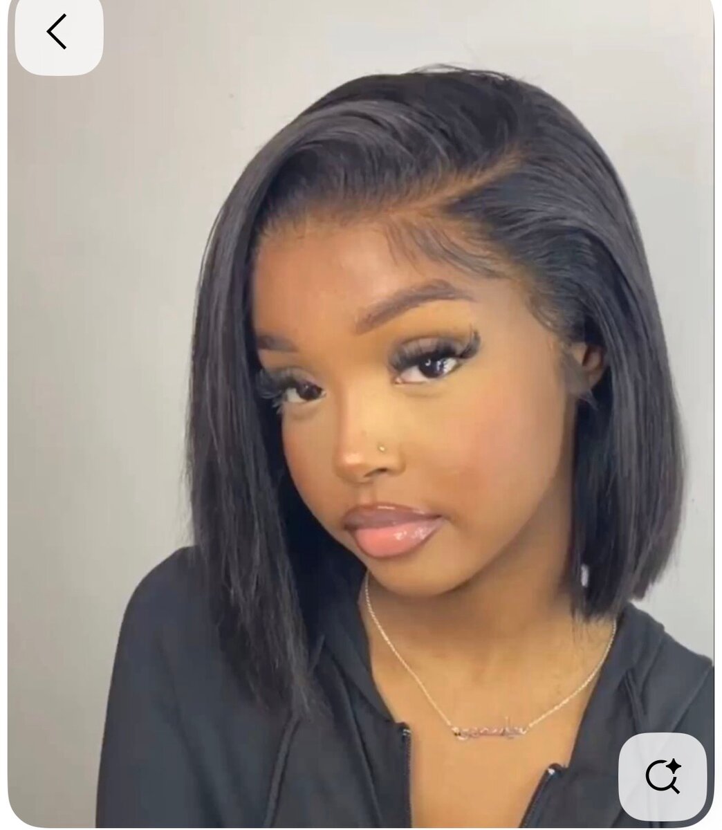 Perruque en dentelle Bob tle12