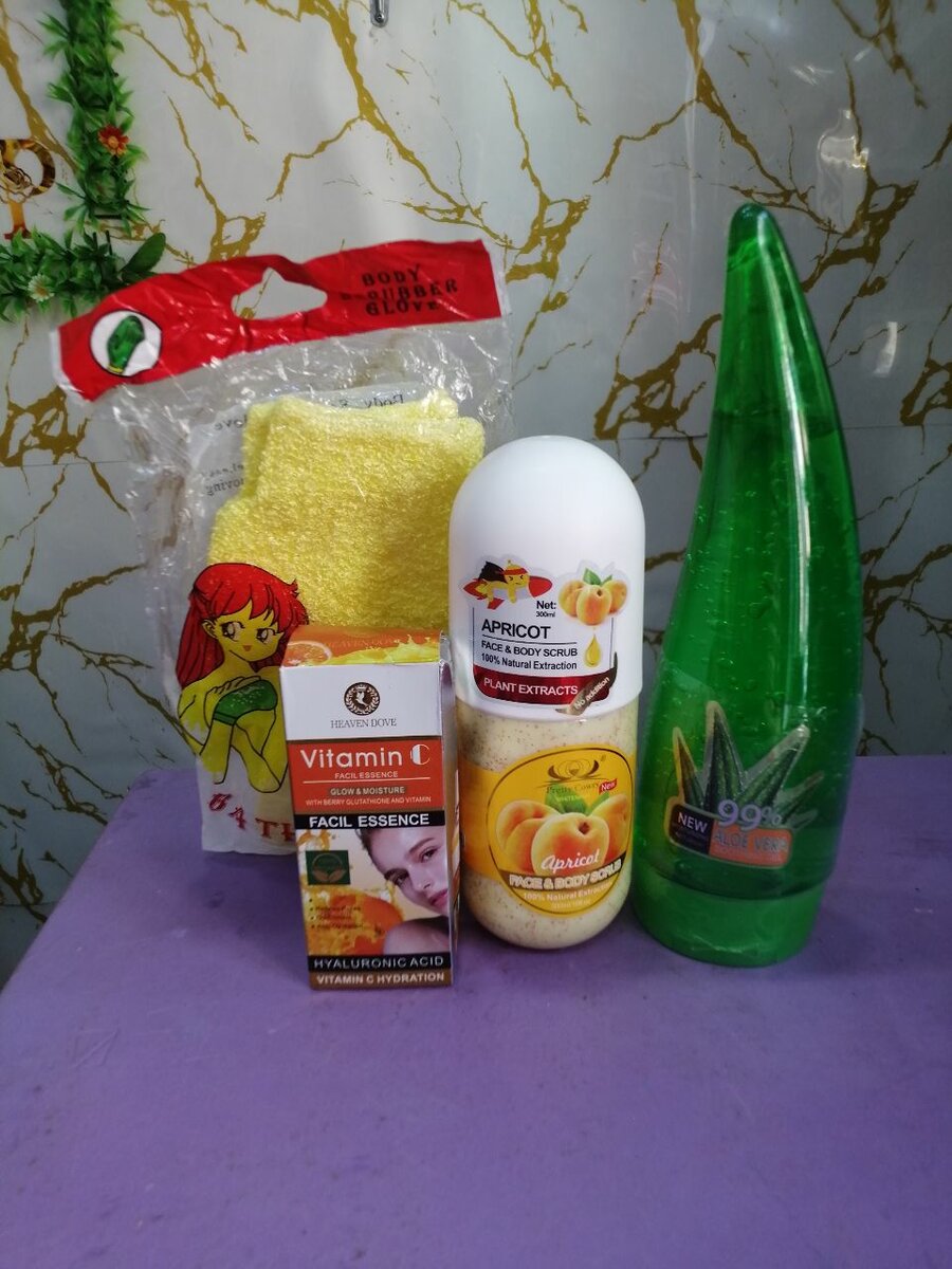 Ensemble soin peau hydratant