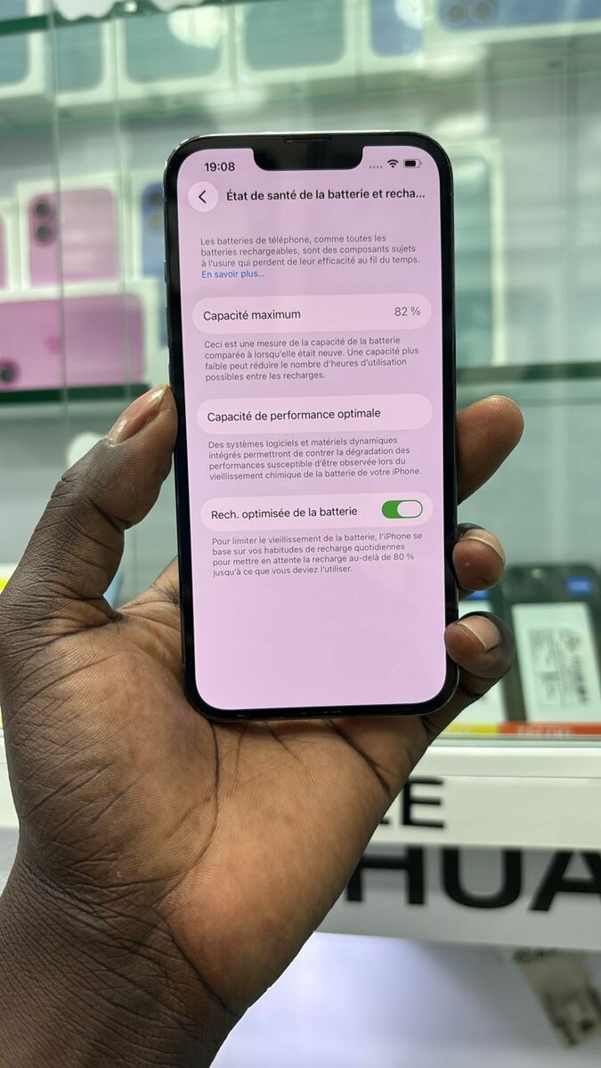 13 pro retour quasi 128giga