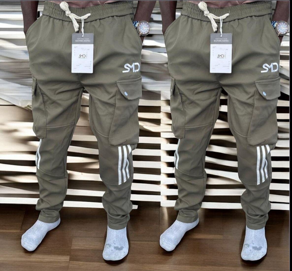 Pantalons cargo pour hommes
