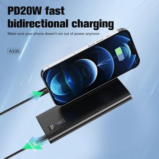 Aspor 22.5W Quick Charge 10000mAh Power Bank