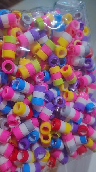 36 perles colorées