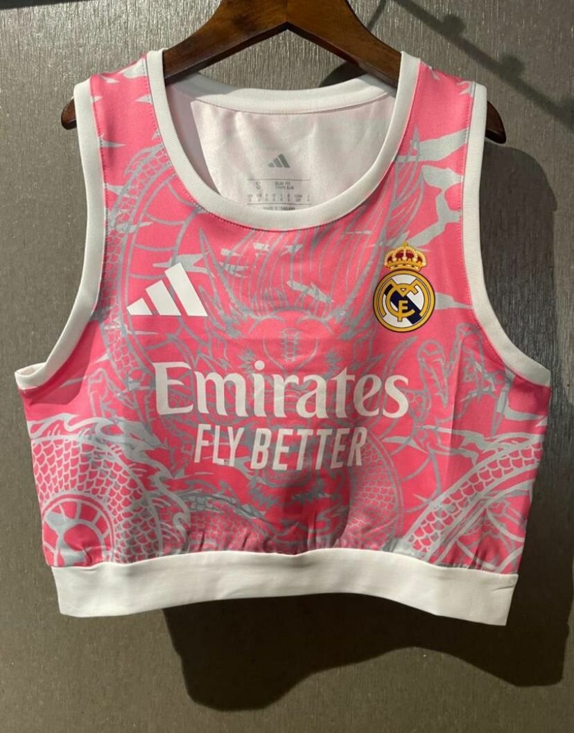 Débardeur femme Real Madrid rose