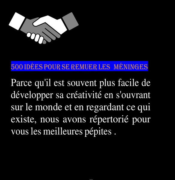 Livre:500 Idées de business