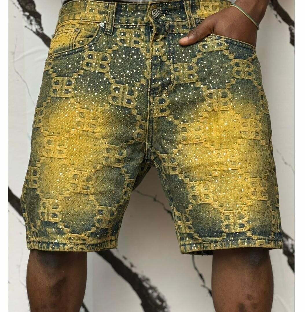 Shorts en jean tendance homme