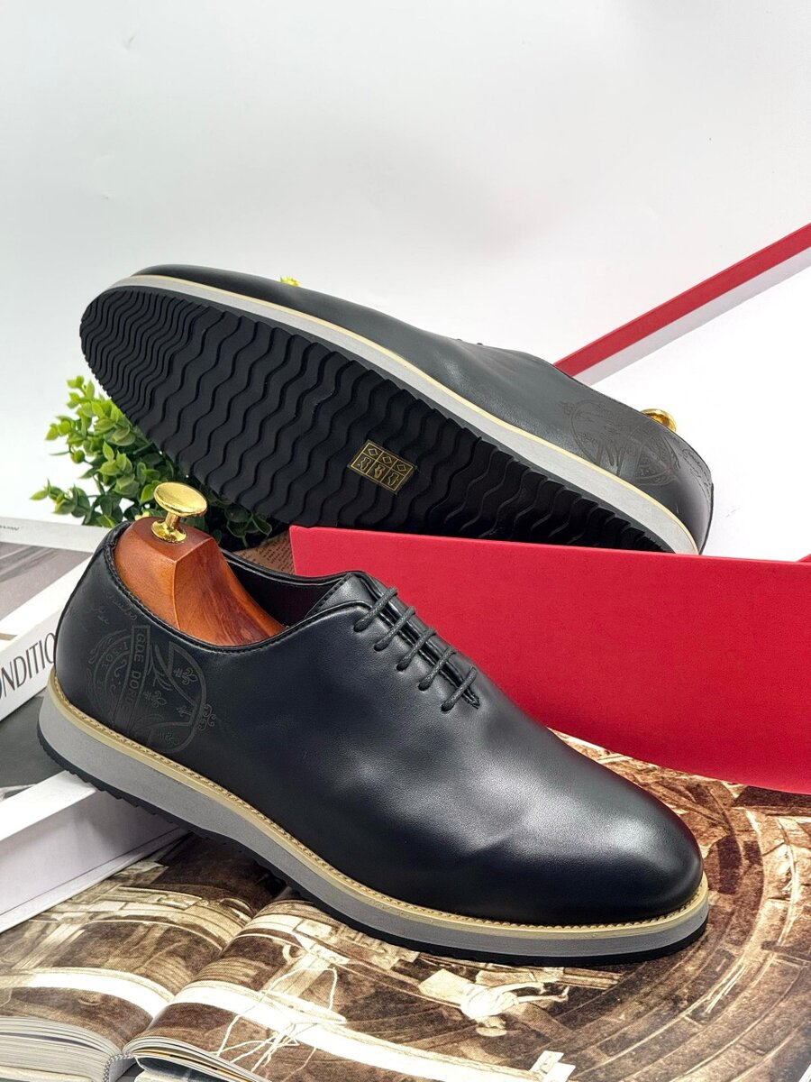 BERLUTI BLACK AND AND GREY