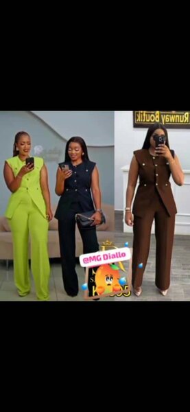 Combinaison élégante sans manches