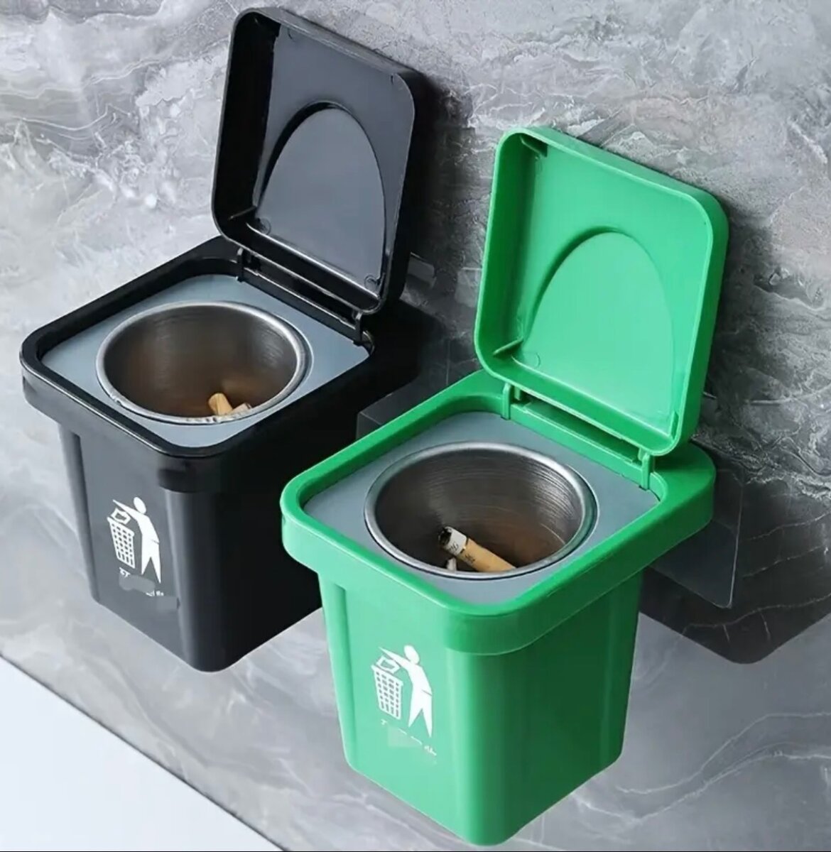 Cendrier mural polyvalent