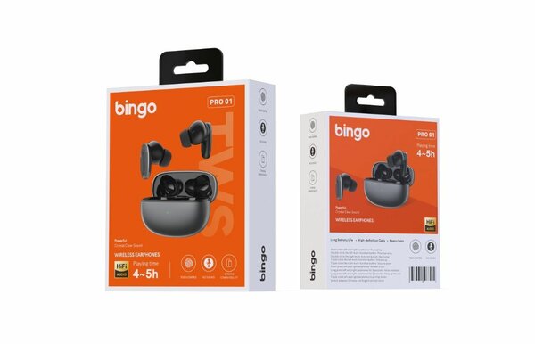 Écouteurs sans fil Bingo Pro 01