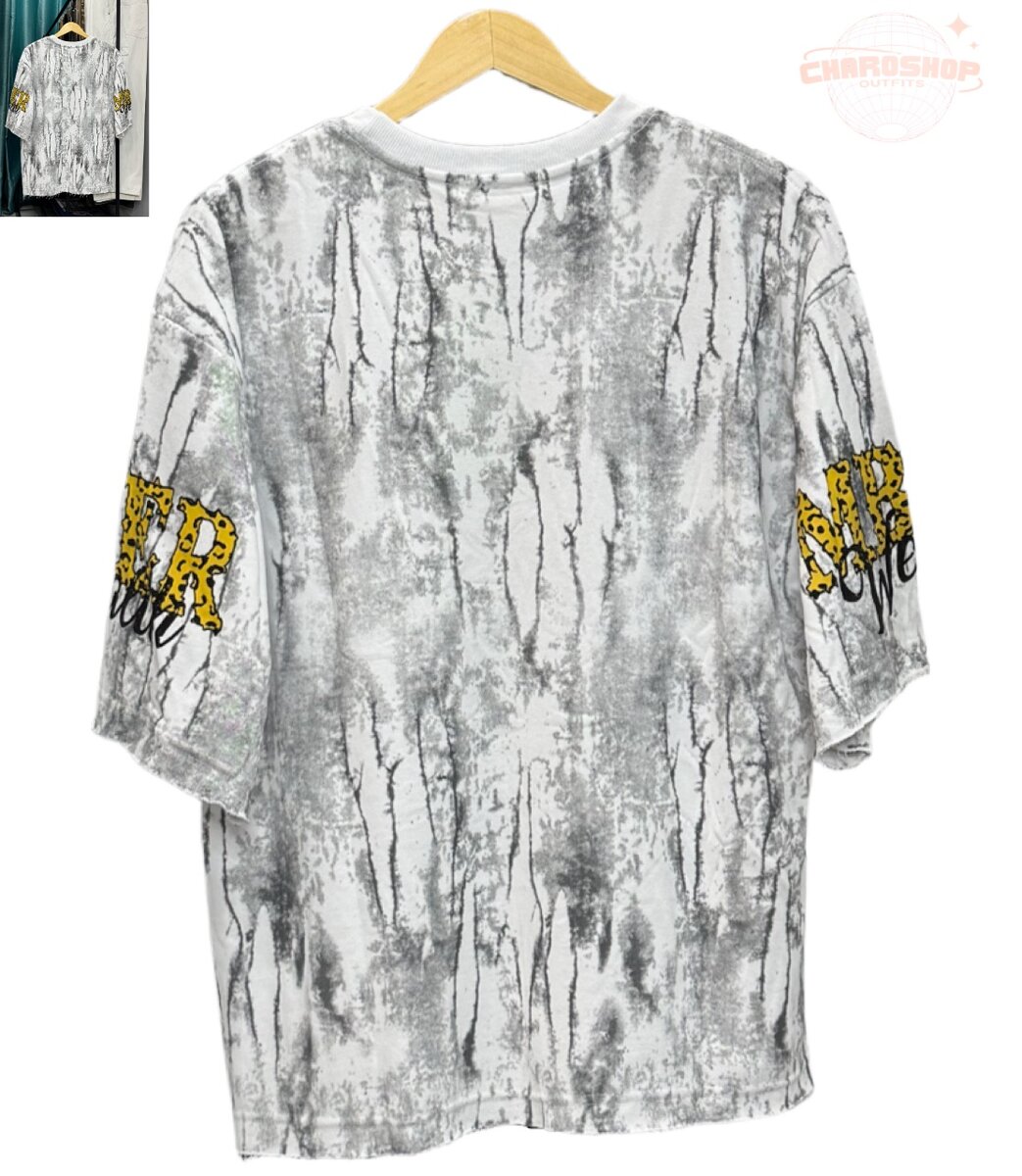 T-shirt oversize graphique