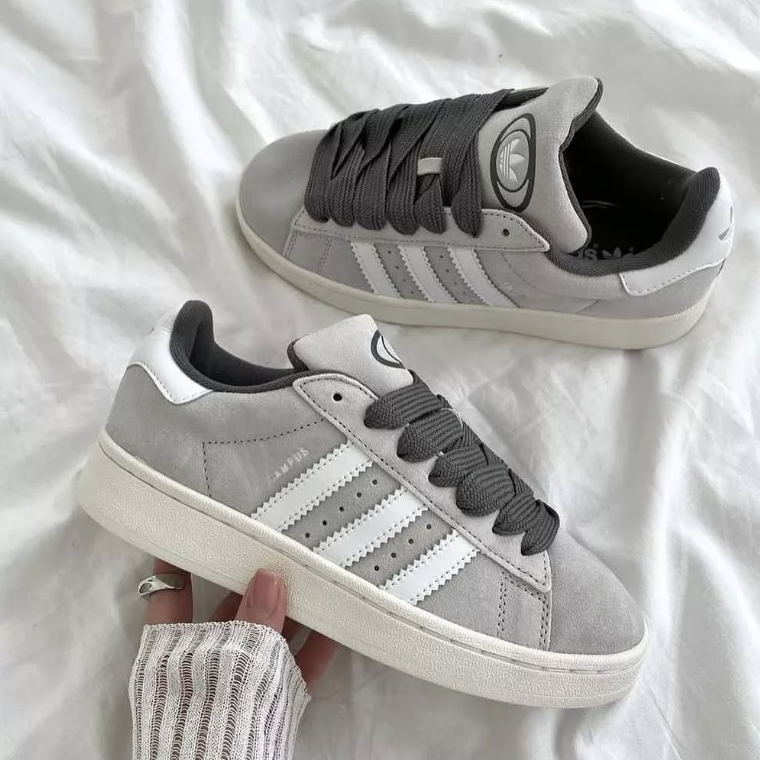 Adidas campus gray/white