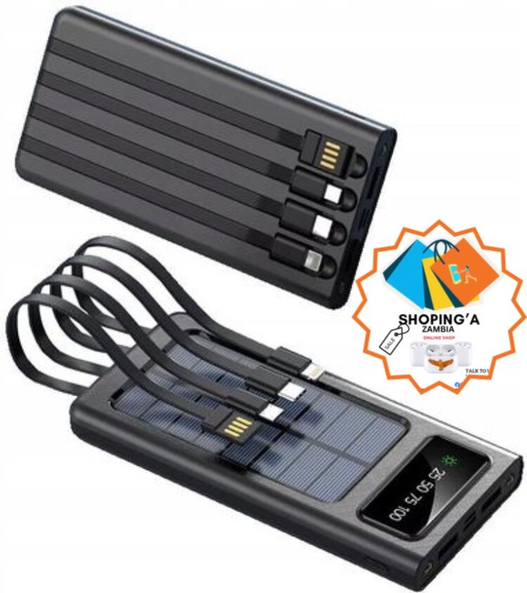 Solar Power Bank 30,000mAh