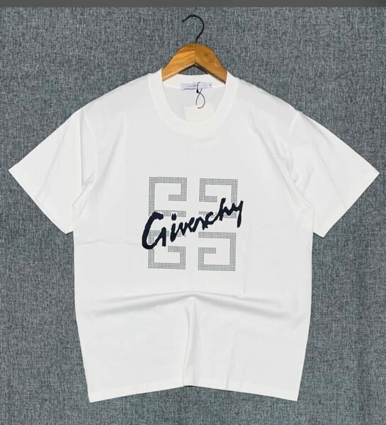 T-shirt Givenchy blanc imprimé