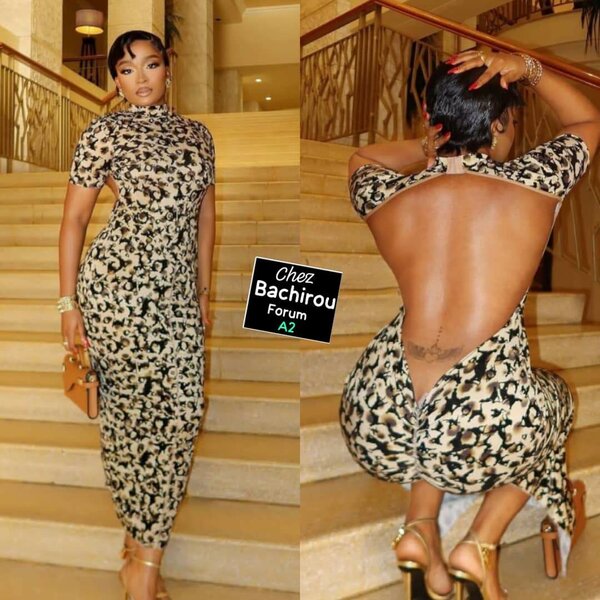 Robe Leopard Dos Nu