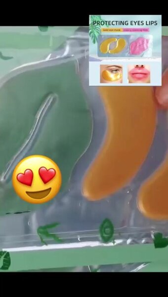 Masques des lèvres et des yeux