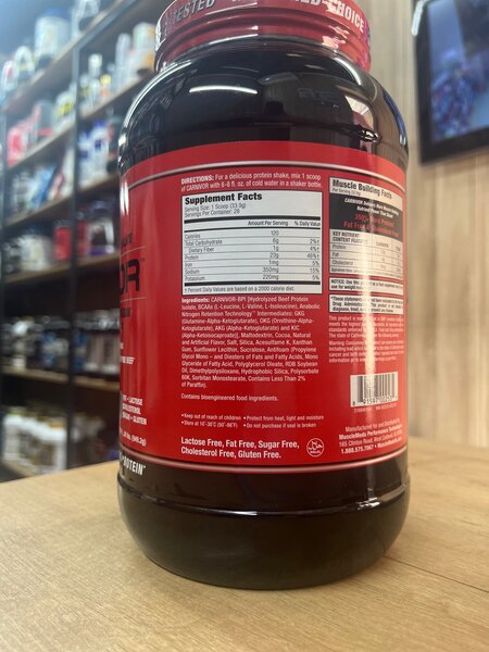 MuscleMeds Carnivor ISO 950gr Протеин Говяжий Изолят
