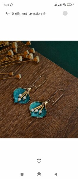 Boucles d'oreilles