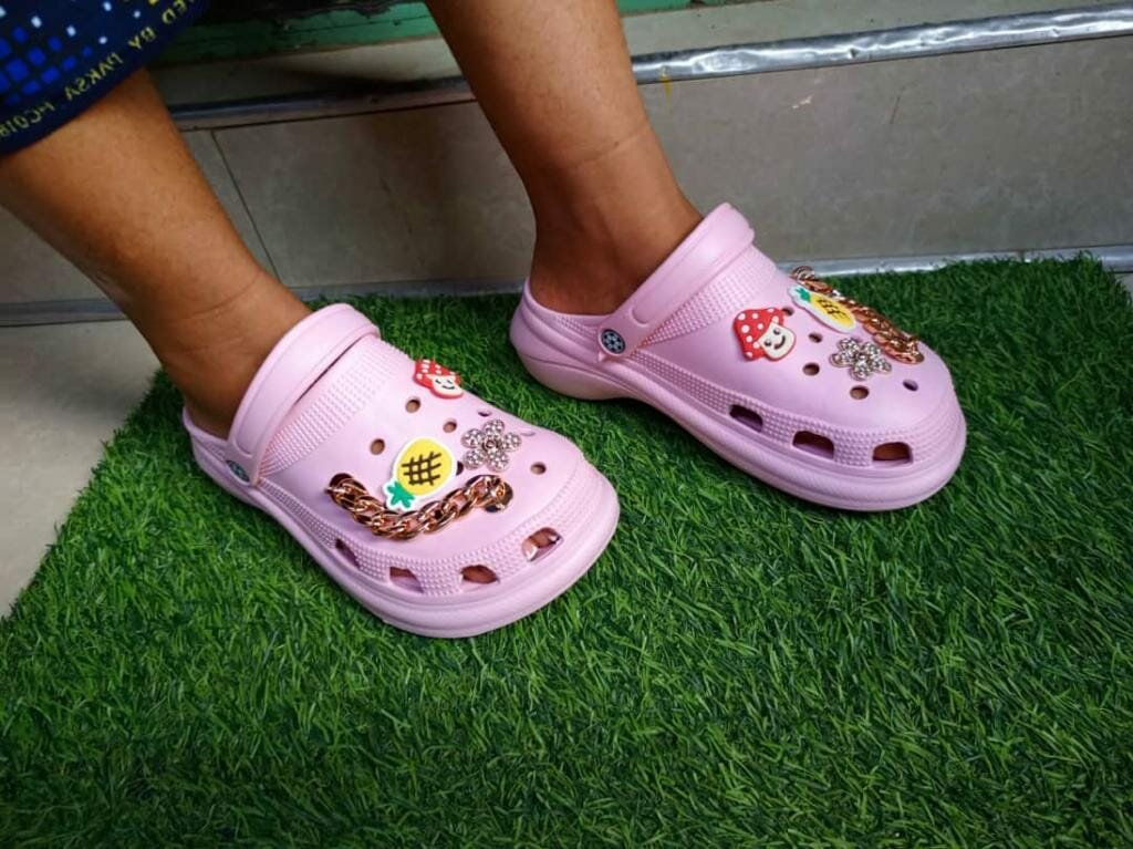 Rubber platform sabots