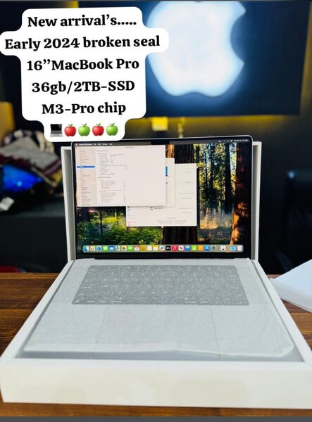 Apple MacBook Pro M3-pro chip