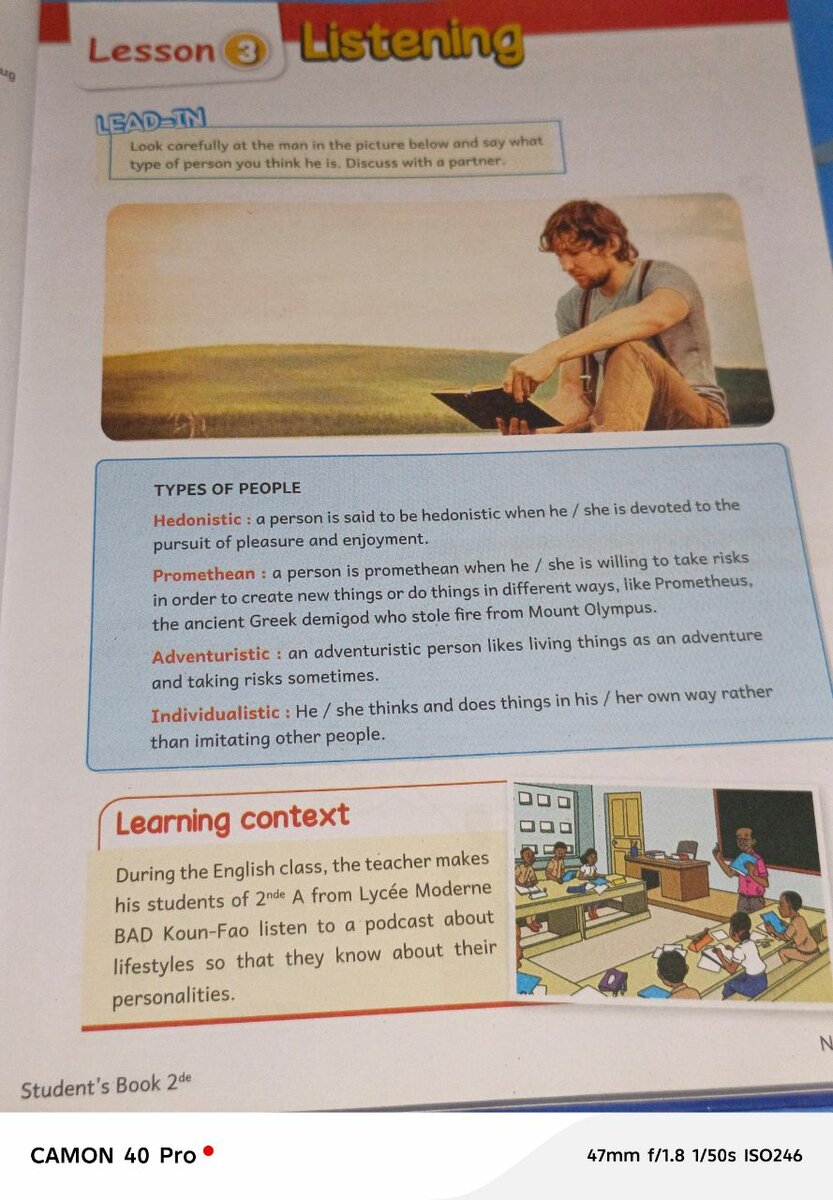 Livre d'anglais Win Skills 2de