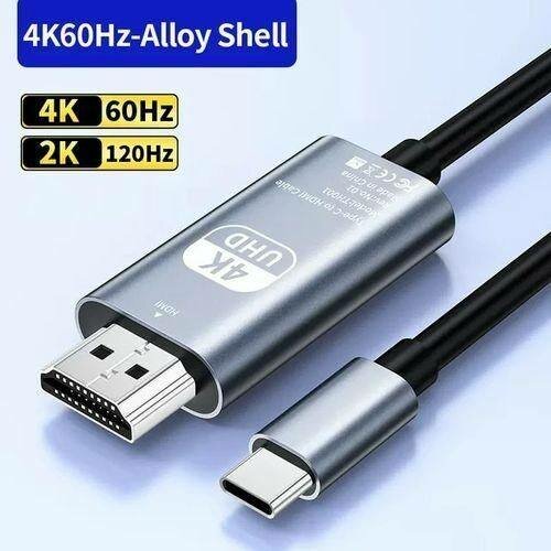 Câble USB-C vers HDMI 4K UHD