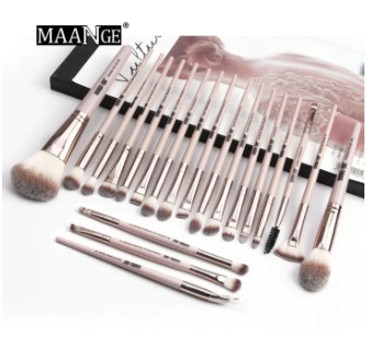 20PCS Makeup Brushes Set Eye shadow Eyeliner Lip Powder Foundation Blusher Tools