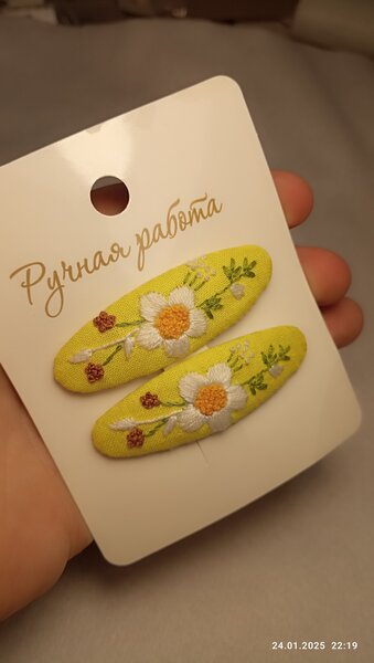 Заколки ручной работы