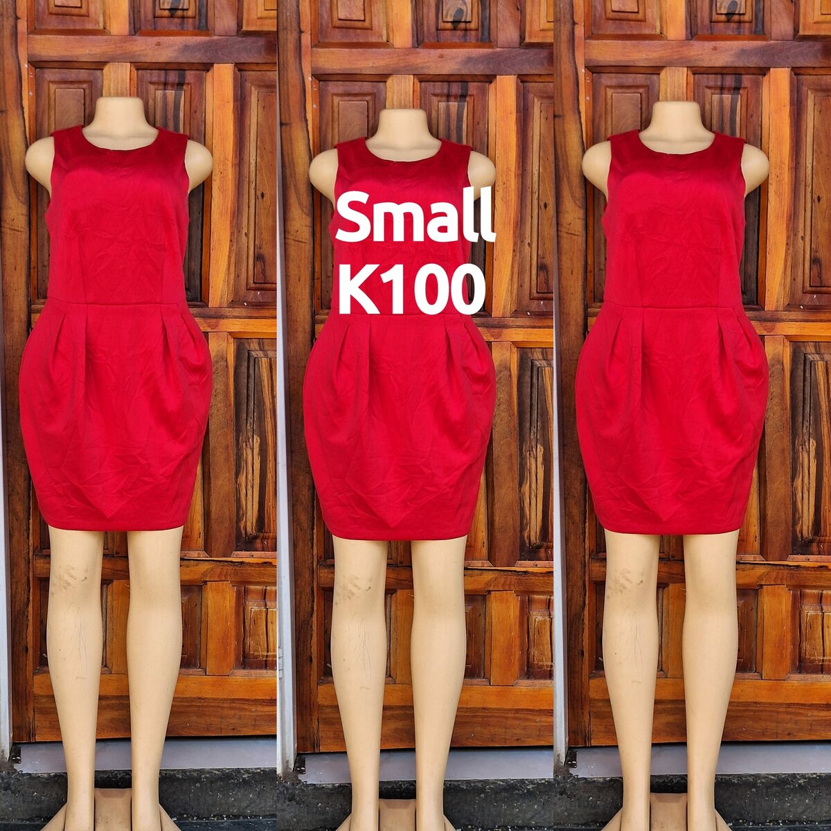Beautiful and high quality women's dress red